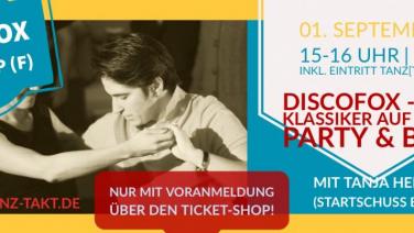 Discofox Workshop am 01.09.19 in der Burg