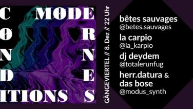 conditions modernes Offbar Soliparty