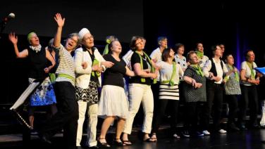 Die Schrillerlocken bei Various Voices in Dublin